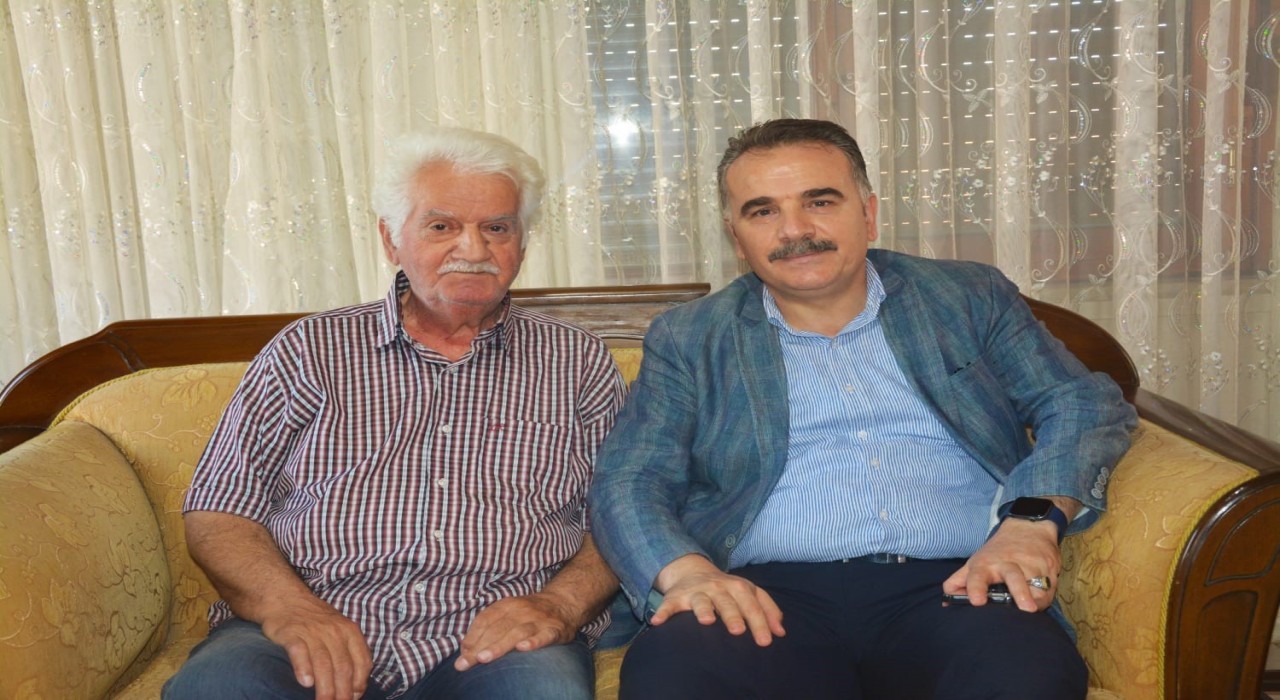 Kaymakam Odabaştan anlamlı Babalar Günü ziyareti