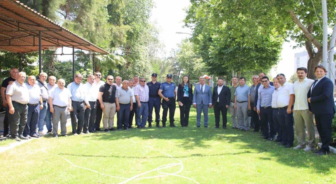 Kaymakam Polat için veda yemeği gerçekleştirildi