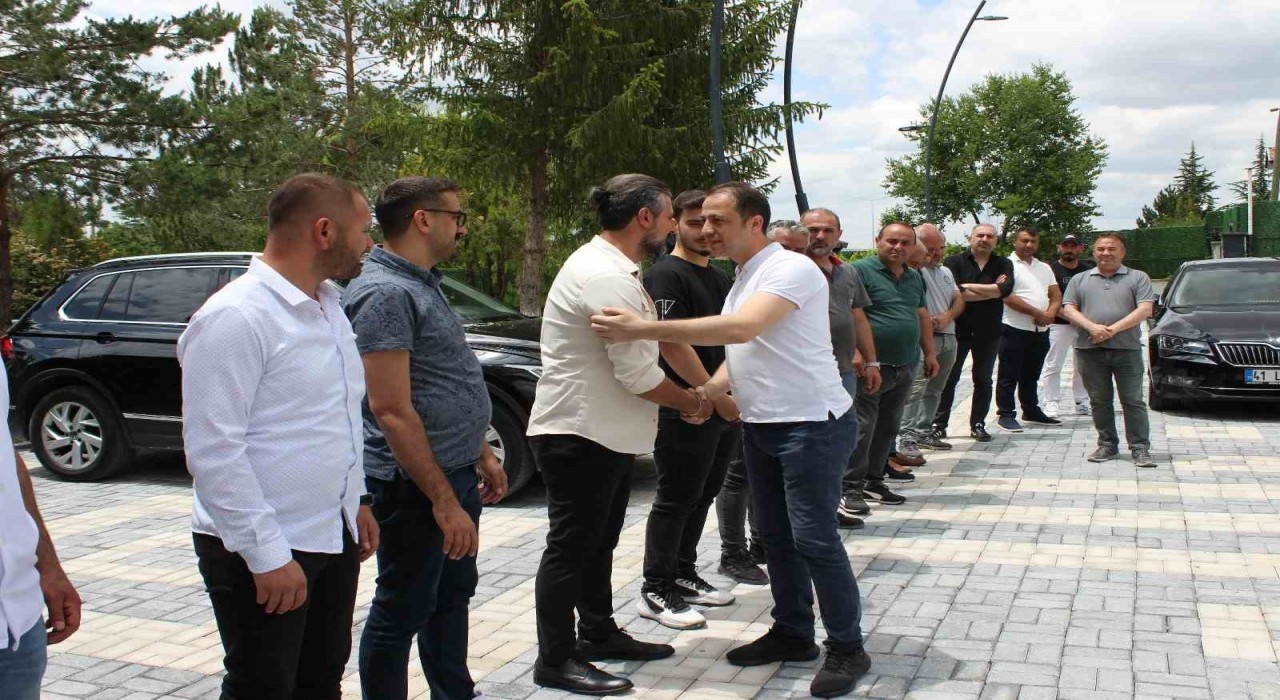 Kaymakam Toku ilçe protokolü ve mesai uğurladı