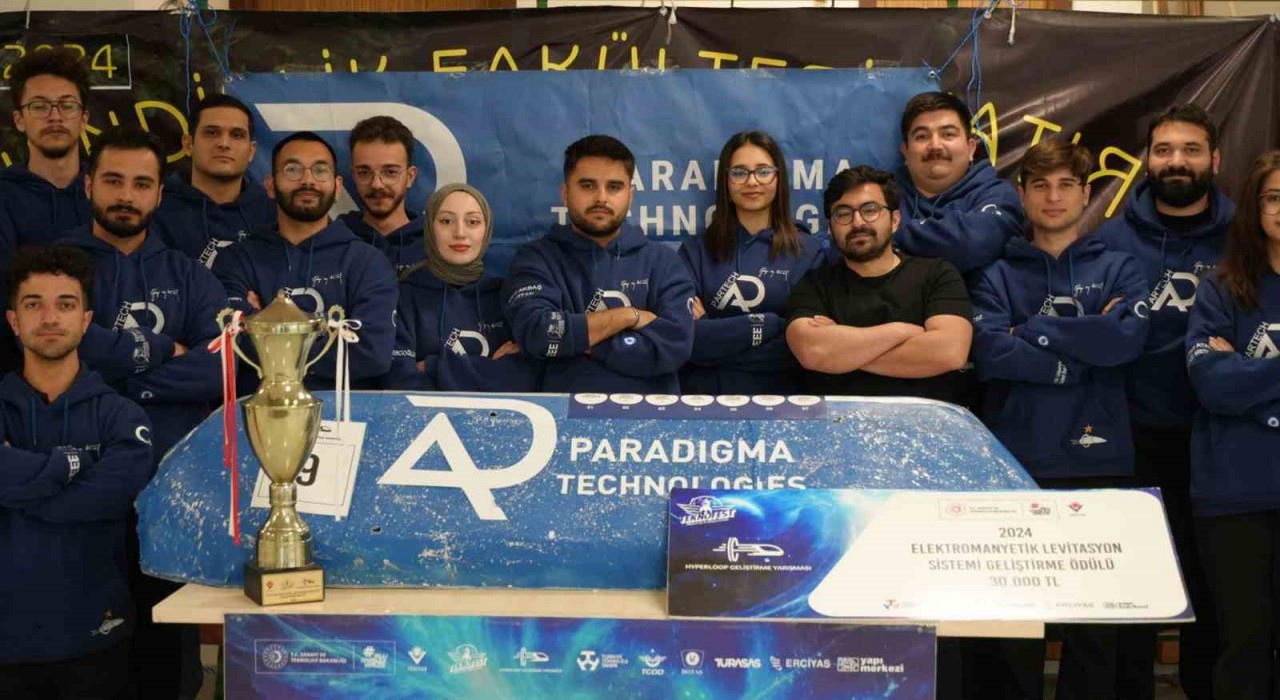 KBÜ Hyperloop takımı Türkiye birincisi