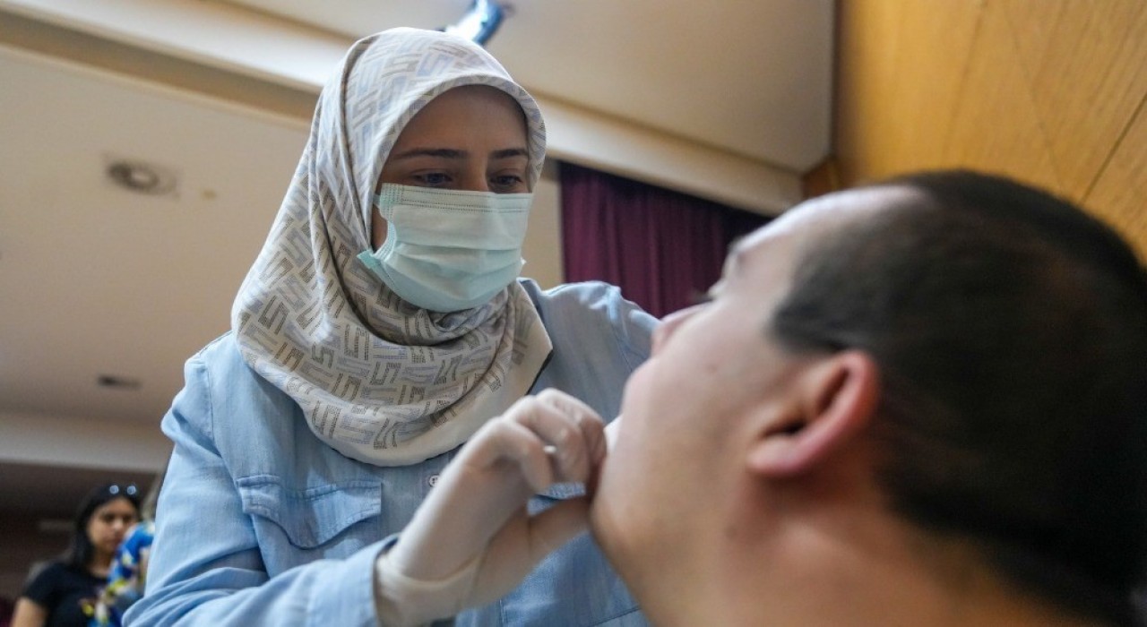 Keçiören Belediyesinden özel gereksinimli bireylere ağız ve diş sağlığı eğitimi