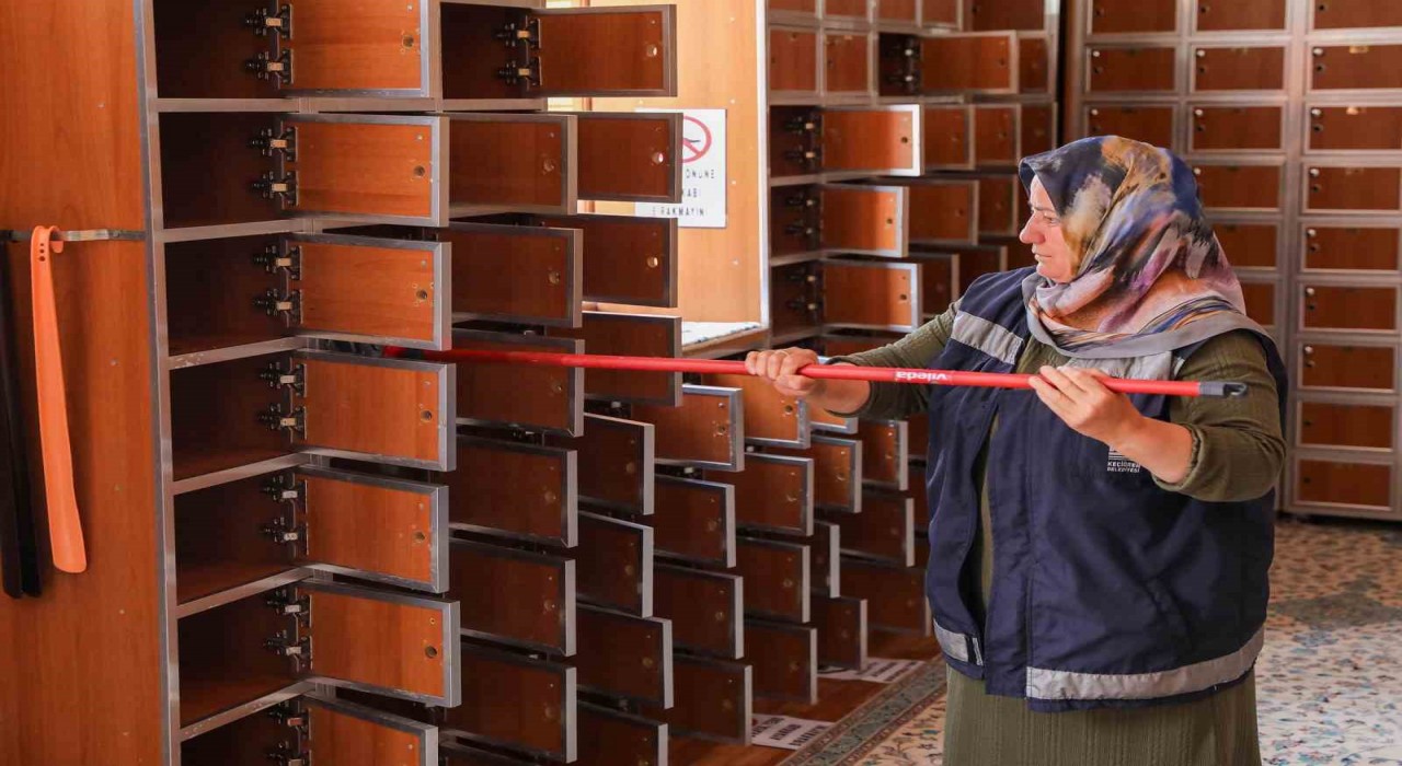 Keçiörende bayram öncesi temizlik