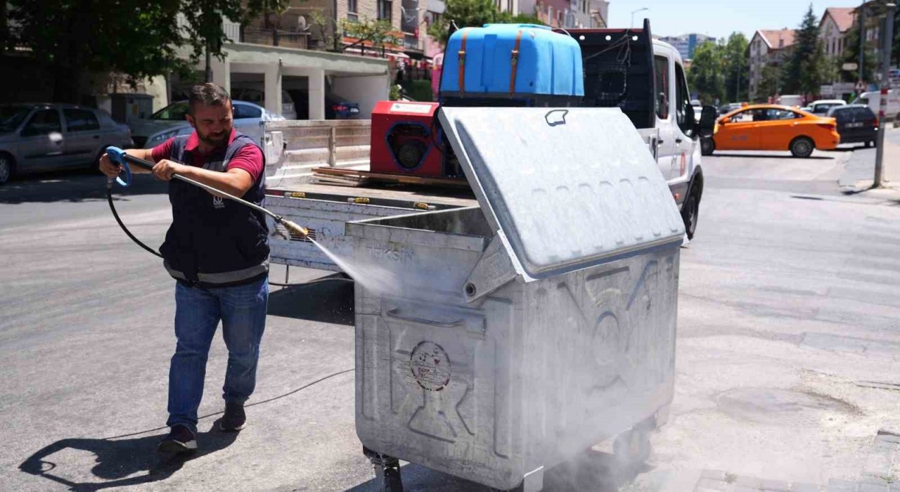 Keçiörende haşere ve sineklere karşı önlem