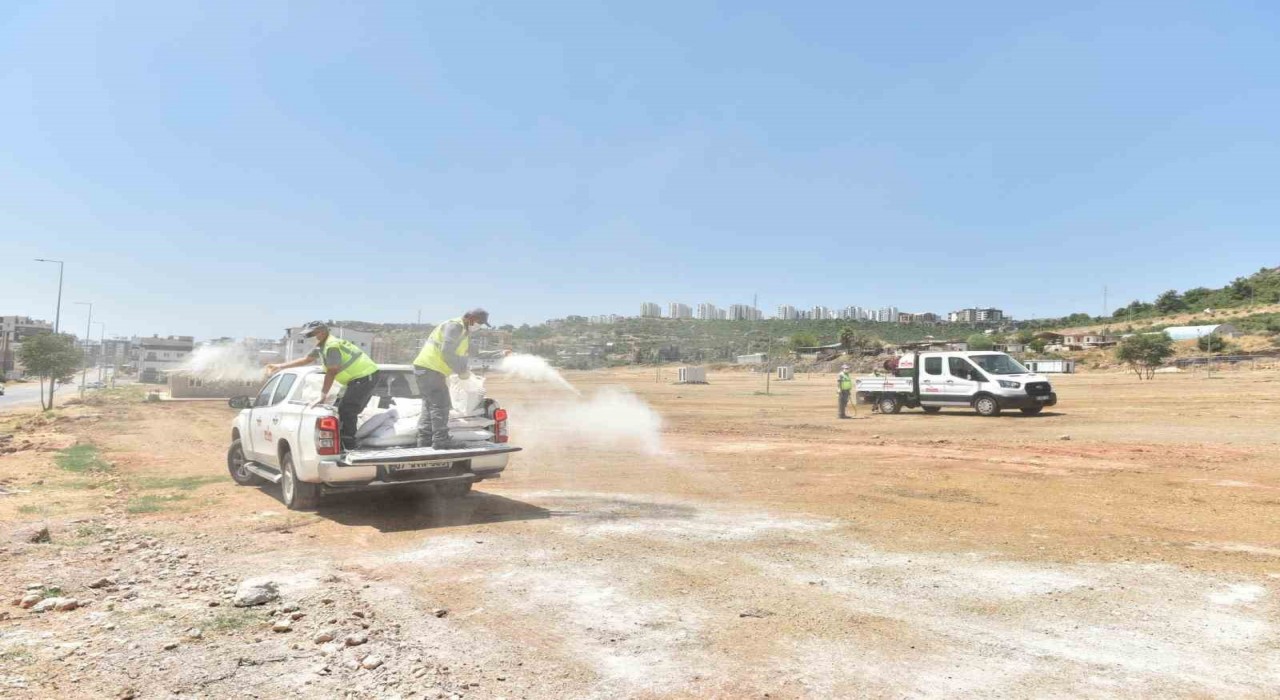 Kepezde kurban bayramı sonrası temizlik ve dezenfekte çalışması