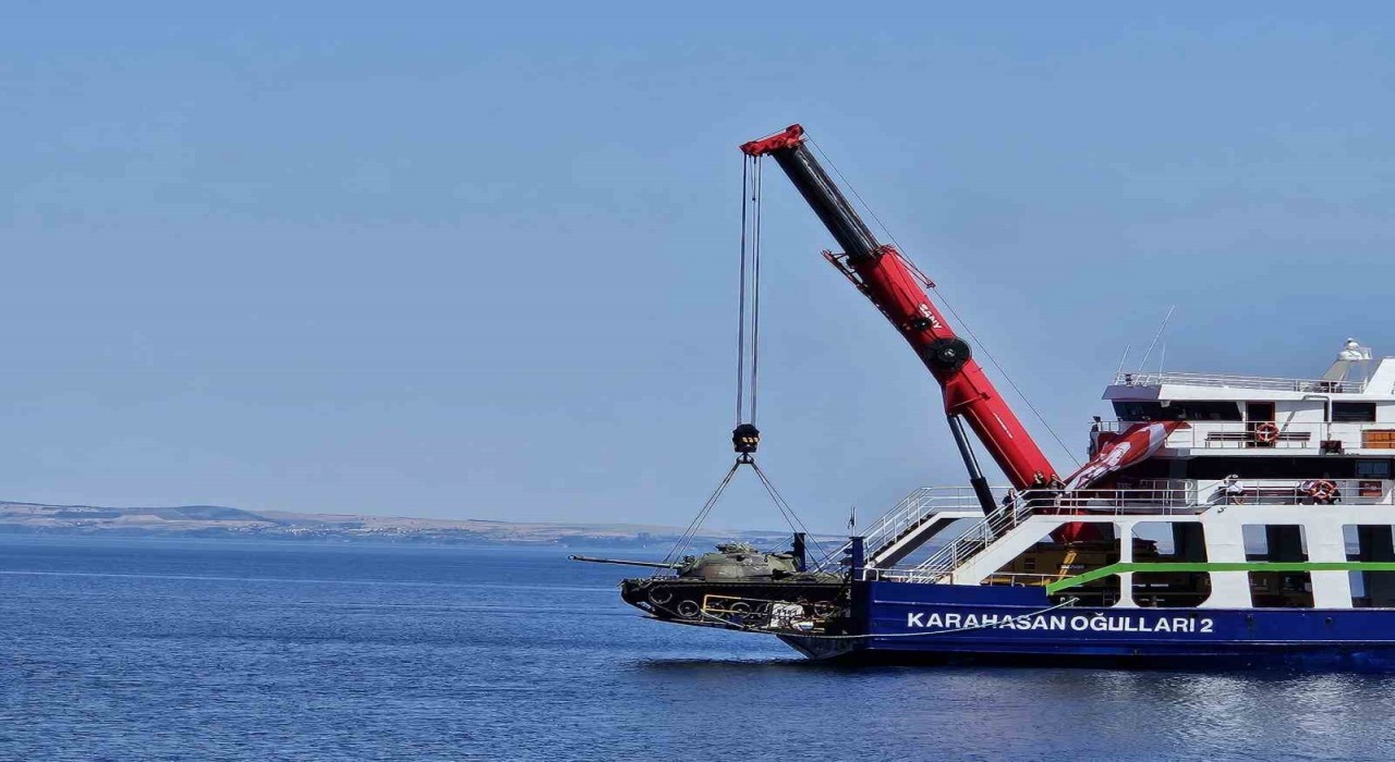 Kıbrıs Barış Harekatına katılan tank Saros Körfezinde batırıldı