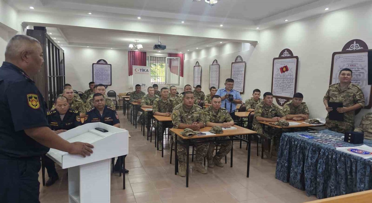 Kırgızistanda ‘Patlama Sonrası Olay Yeri İnceleme Kursu düzenlendi