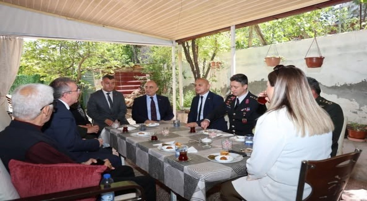 Kırıkkale Vali Yardımcısı Kurnazdan şehit ailesine ziyaret