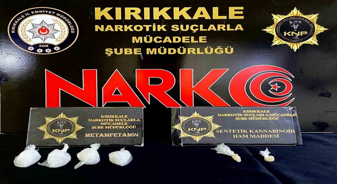 Kırıkkalede uyuşturucu operasyonu: 1 tutuklama, 5 şüpheliye adli işlem