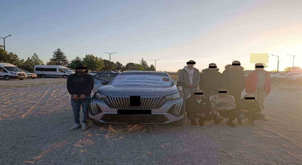 Kırklarelinde 146 kaçak göçmen yakalandı