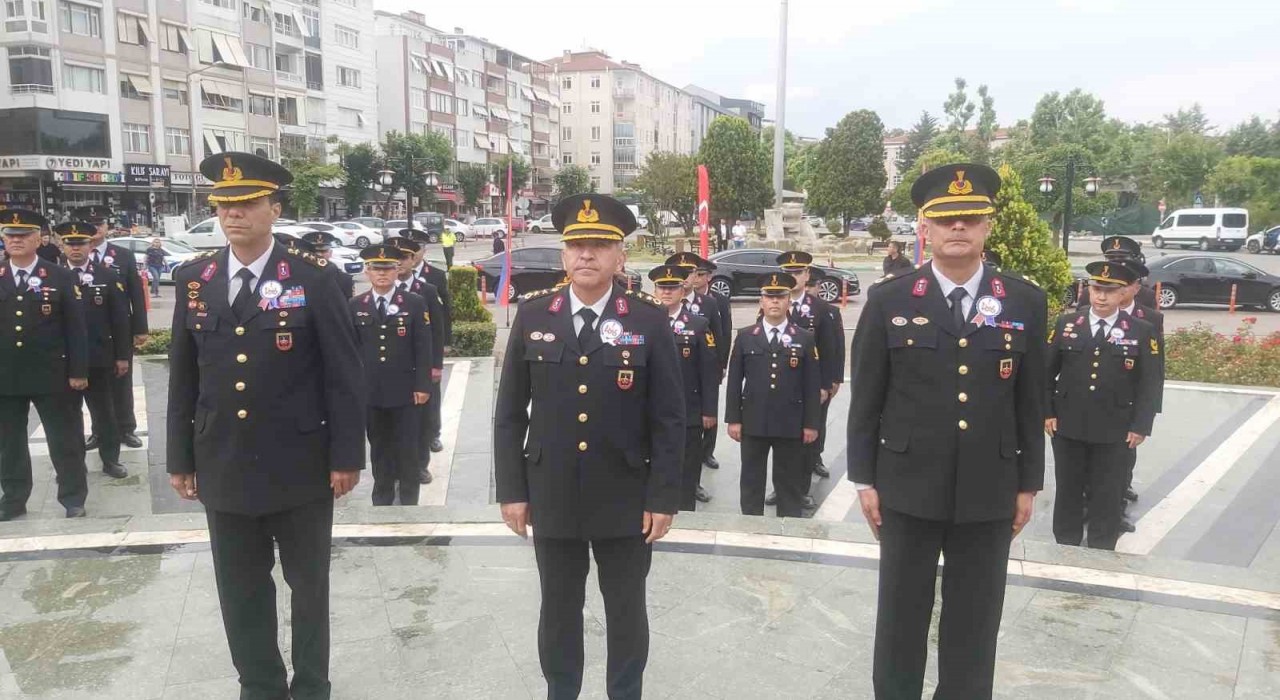 Kırklarelinde Jandarma Teşkilatnın 186. kuruluş yıl dönümü törenlerle kutlanıyor