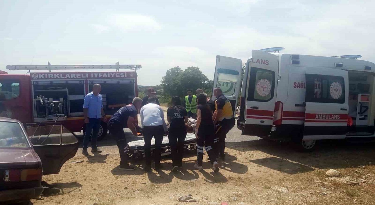 Kırklarelinde zincirleme kaza: 1 ölü, 3 yaralı