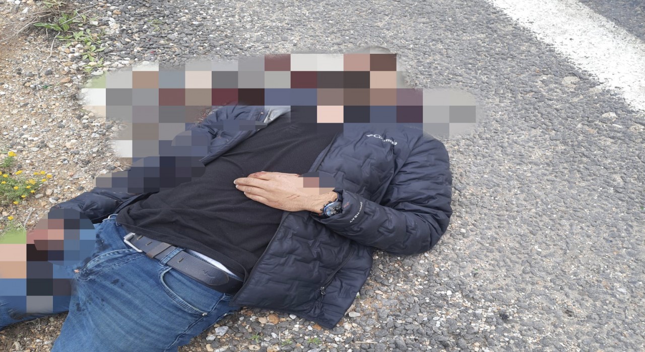 Kırşehirde yolda silahla vurulmuş şahıs bulundu