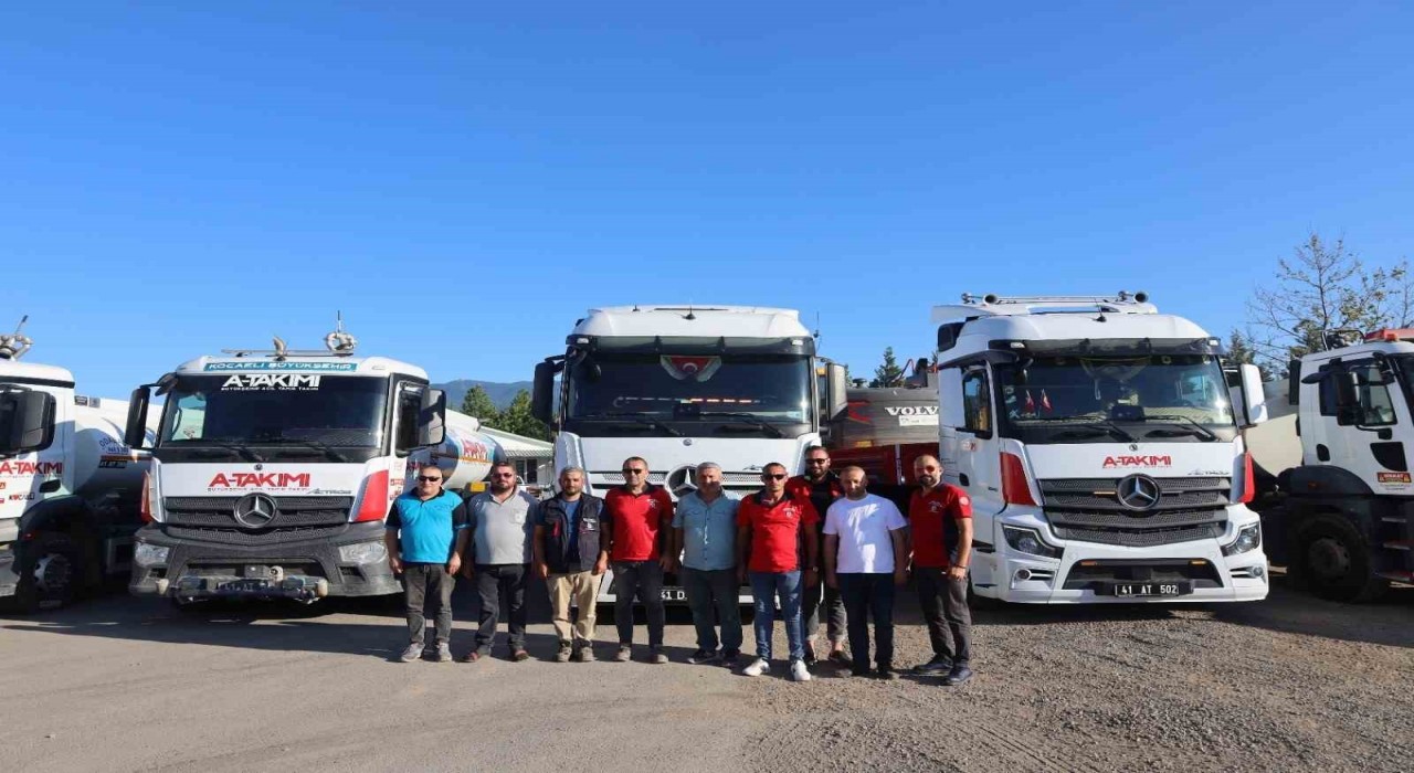 Kocaeli Büyükşehir, Sakaryanın yardımına koştu