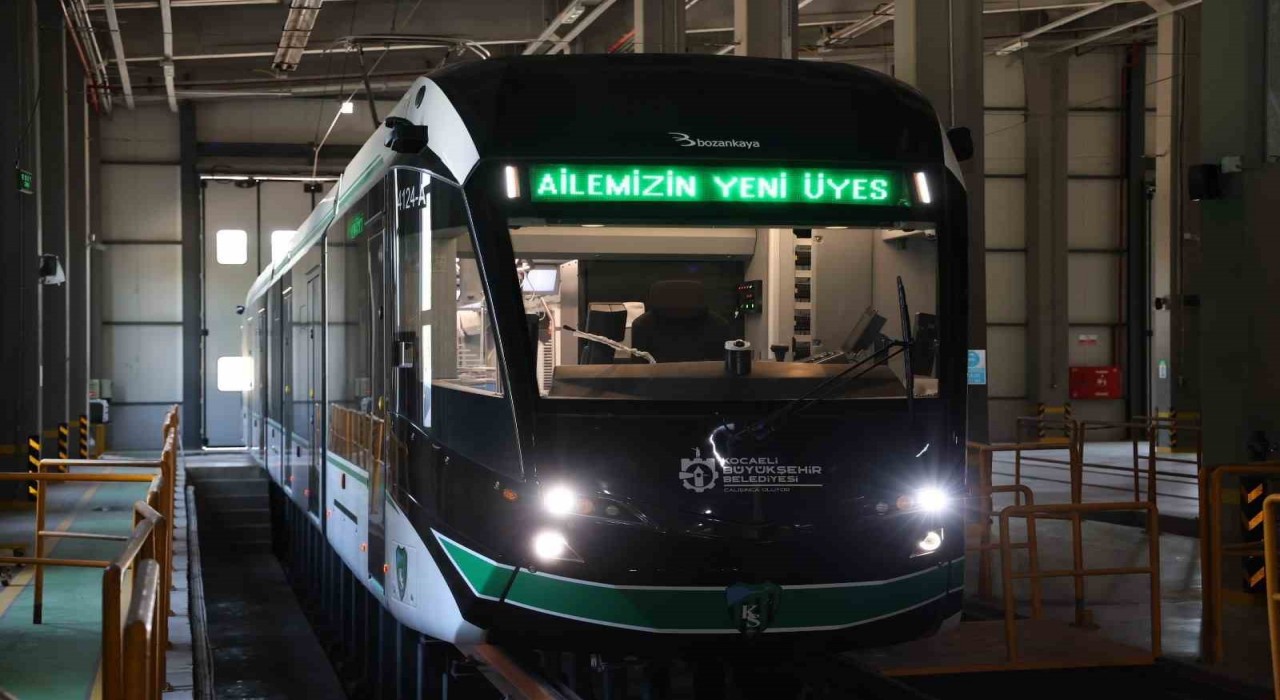 Kocaelide tramvay filosu genişliyor