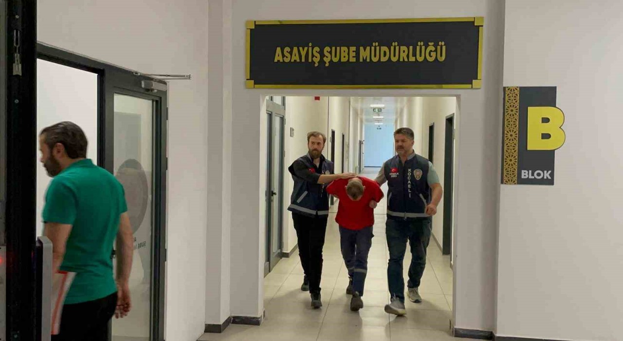 Kocaelinde 400 bin TLlik kablo çalan şüpheli yakalandı