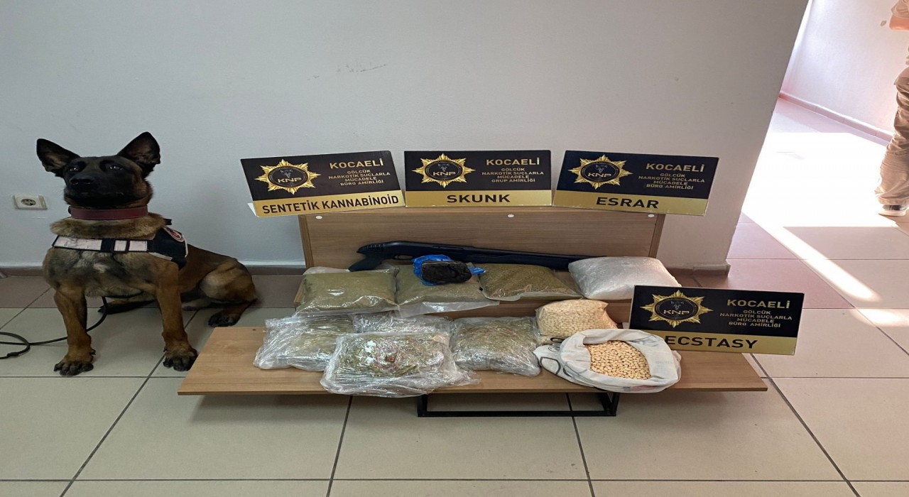 Kocaelinde uyuşturucu operasyonu: 9 bin 900 ecstasy hap ele geçirildi