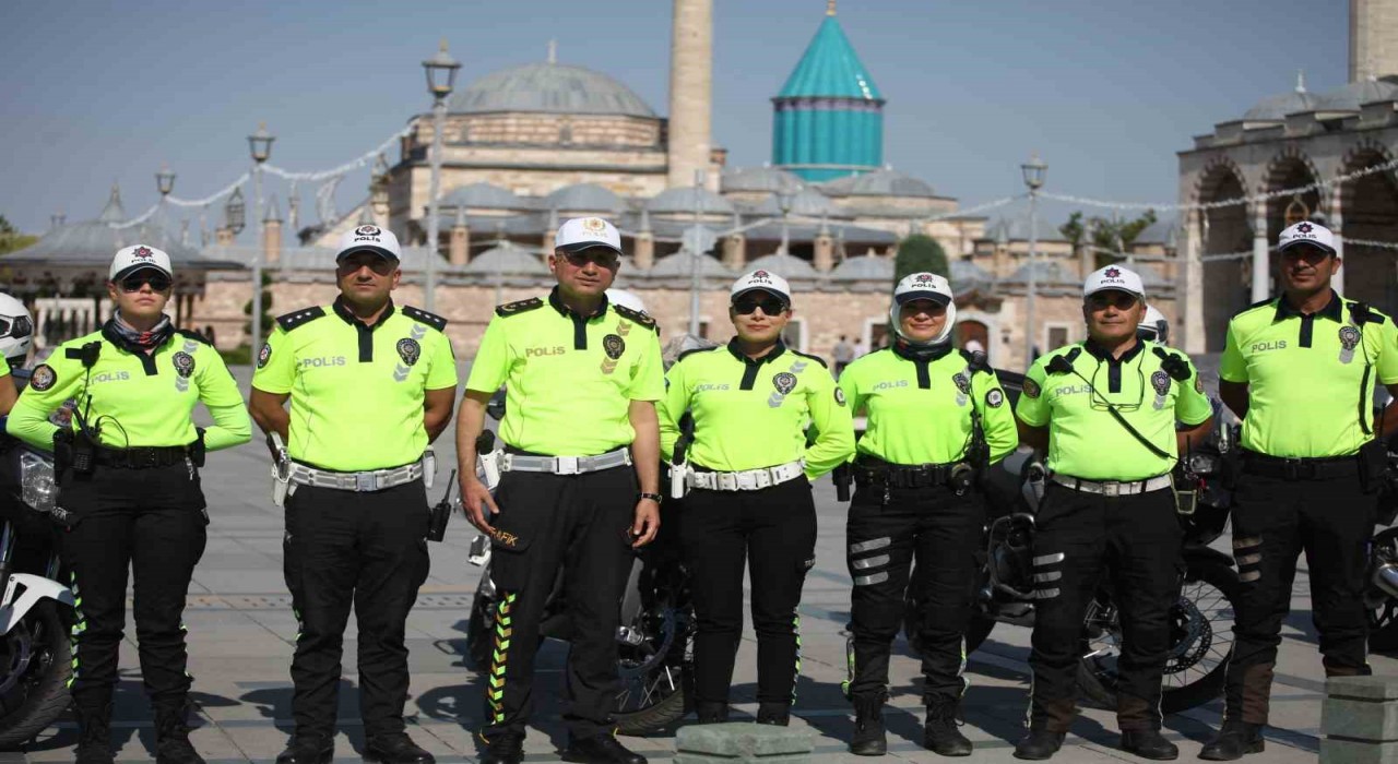 Konyada bayram boyunca trafik denetimleri devam edecek