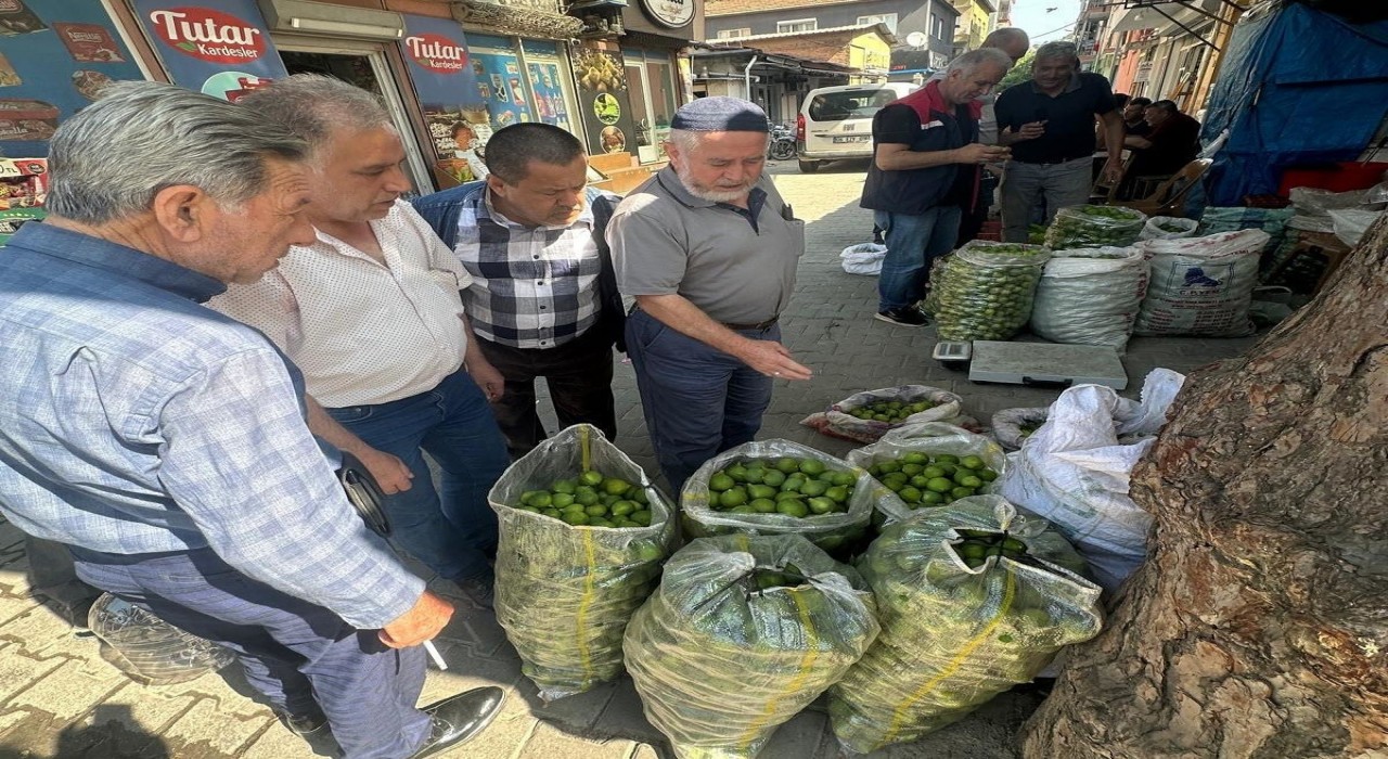 Köşkte ilek pazarında denetim gerçekleştirildi
