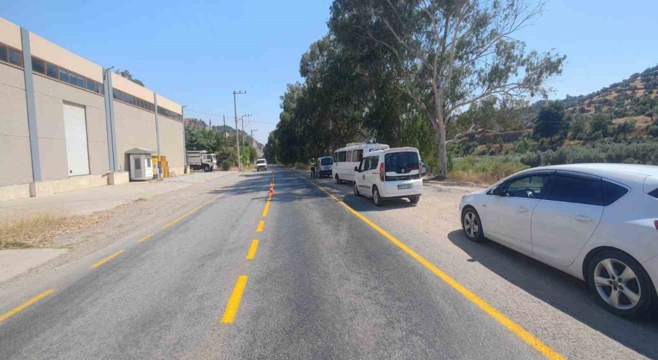 Köşkte şok trafik uygulaması