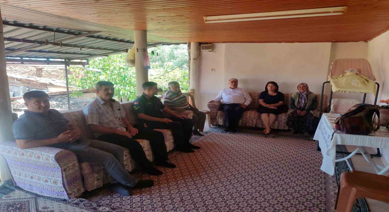 Kurban Bayramında şehit aileleri unutulmadı