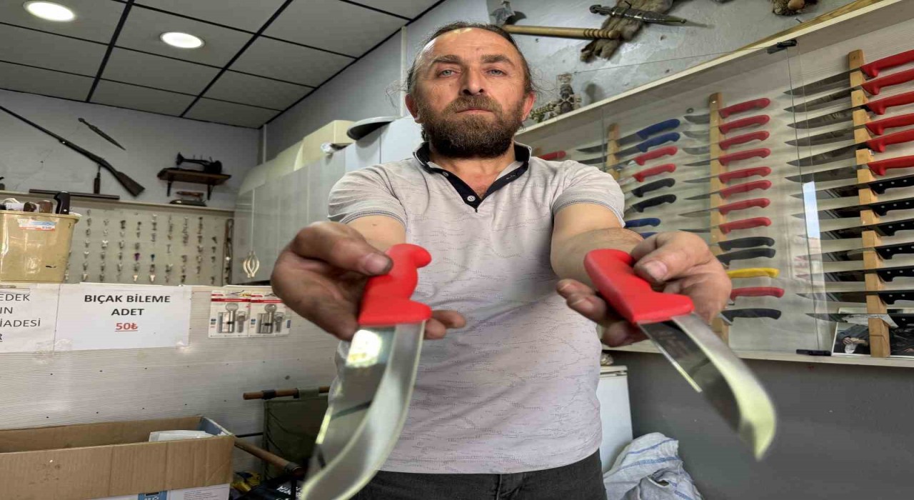 Kurbanlığın en iyisi: Çelik bıçak