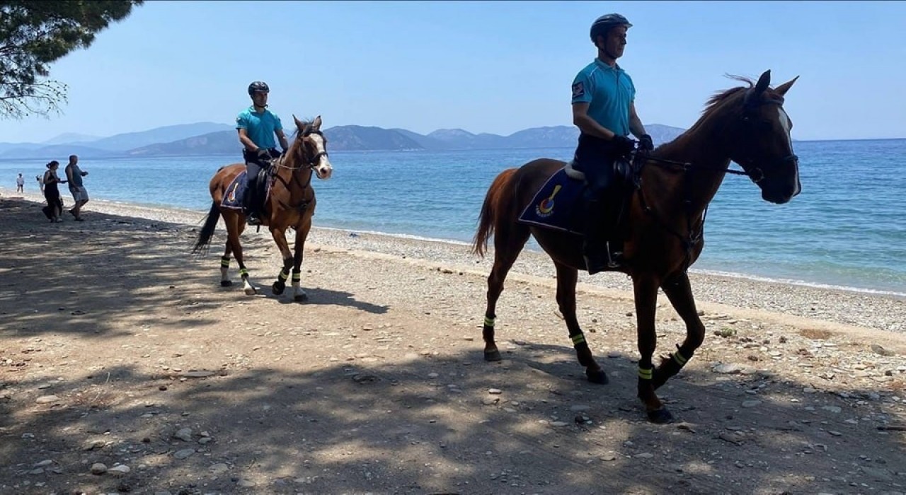 Kuşadasında Atlı Jandarma Timi göreve başladı