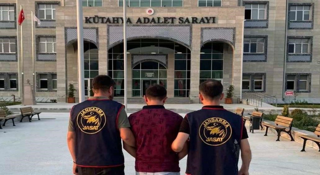 Kütahyada 12 Yıl 6 ay kesinleşmiş hapis cezası bulunan şahıs yakalandı