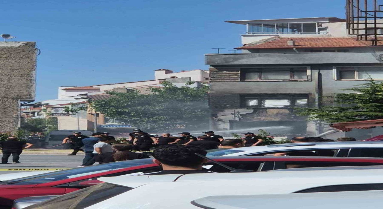 Kütahyada tüp bayisinde patlama: 7 yaralı