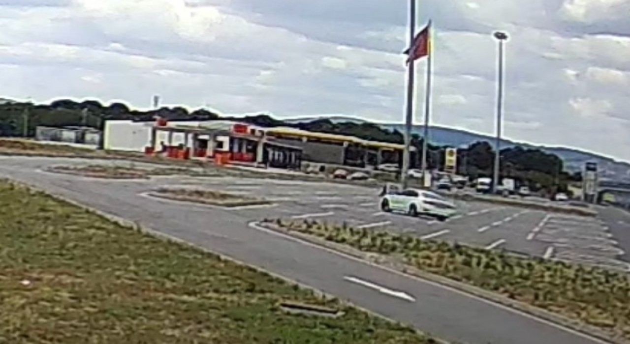 Kuzey Marmara Otoyolunda drift kamerada