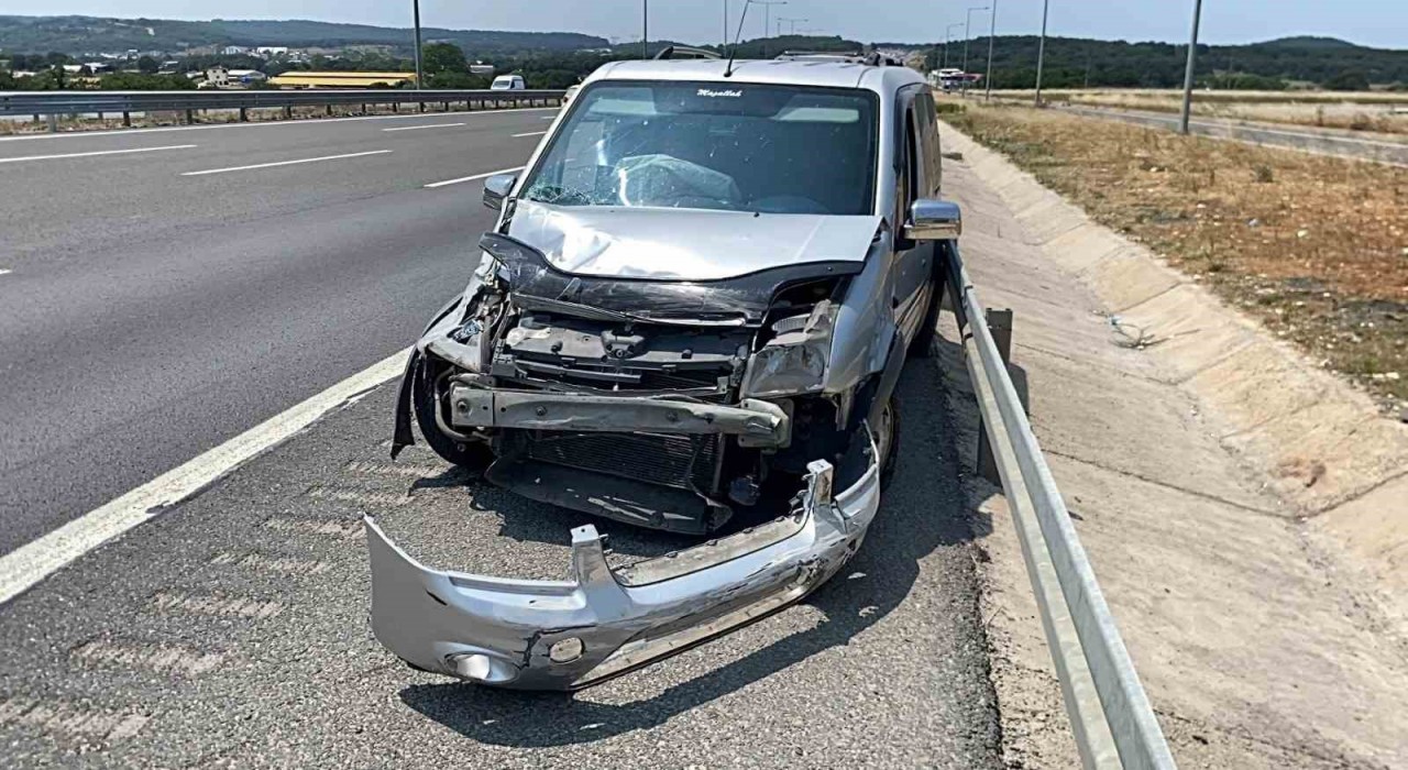 Kuzey Marmara Otoyolunda kaza: 3 yaralı