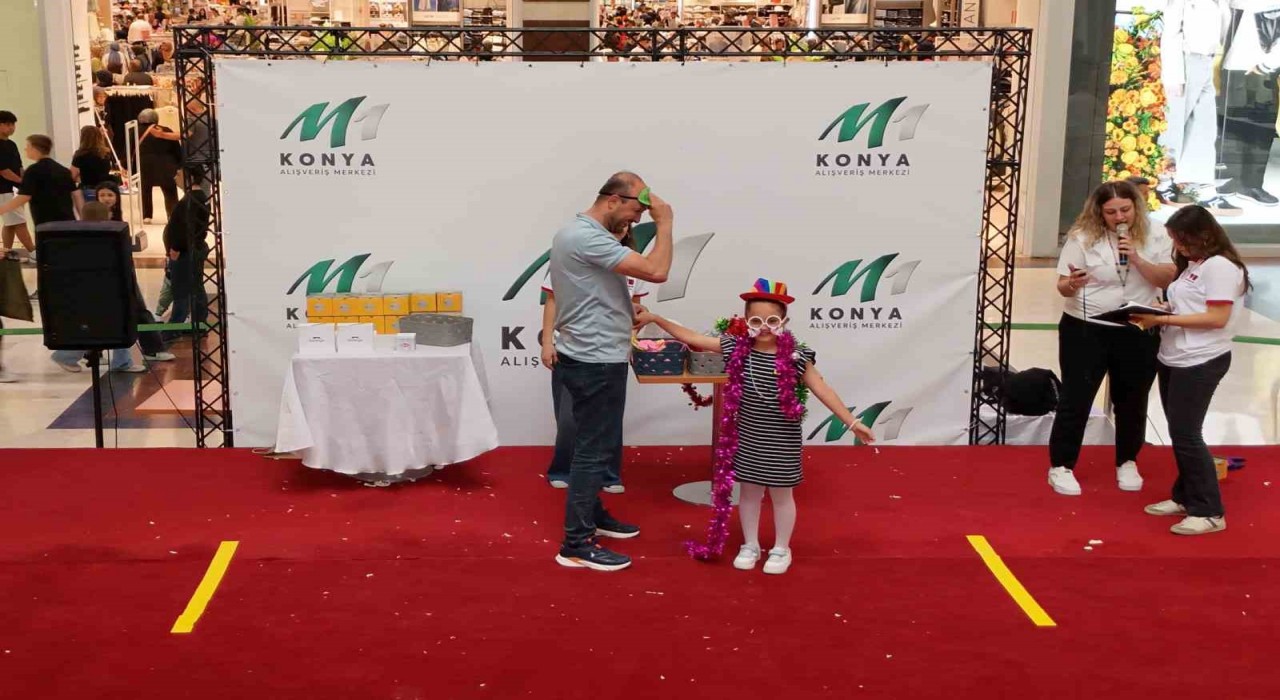 M1 Konya AVMde Babalar Gününe özel yarışma yapıldı