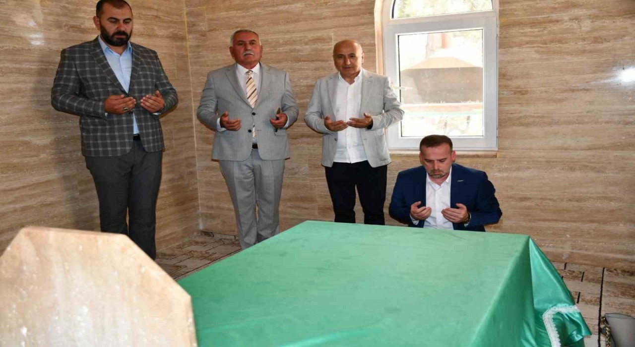 MAGİNDERden Zeynel Abidin Türbesine anlamlı ziyaret