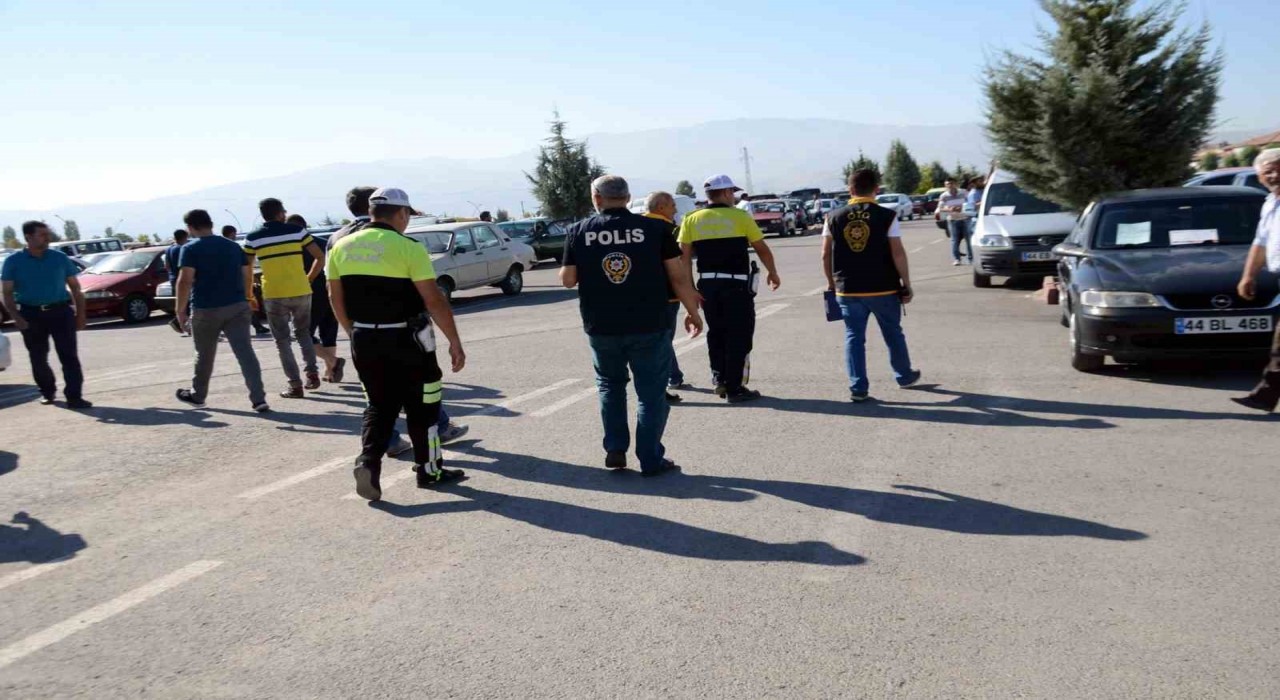Malatyada geniş çaplı asayiş uygulaması
