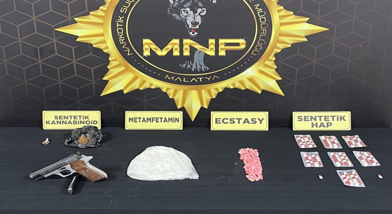 Malatyada uyuşturucu operasyonu: 4 gözaltı