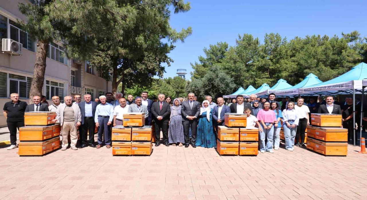 Mardinde 800 üreticiye 4 bin arılı kovan dağıtıldı