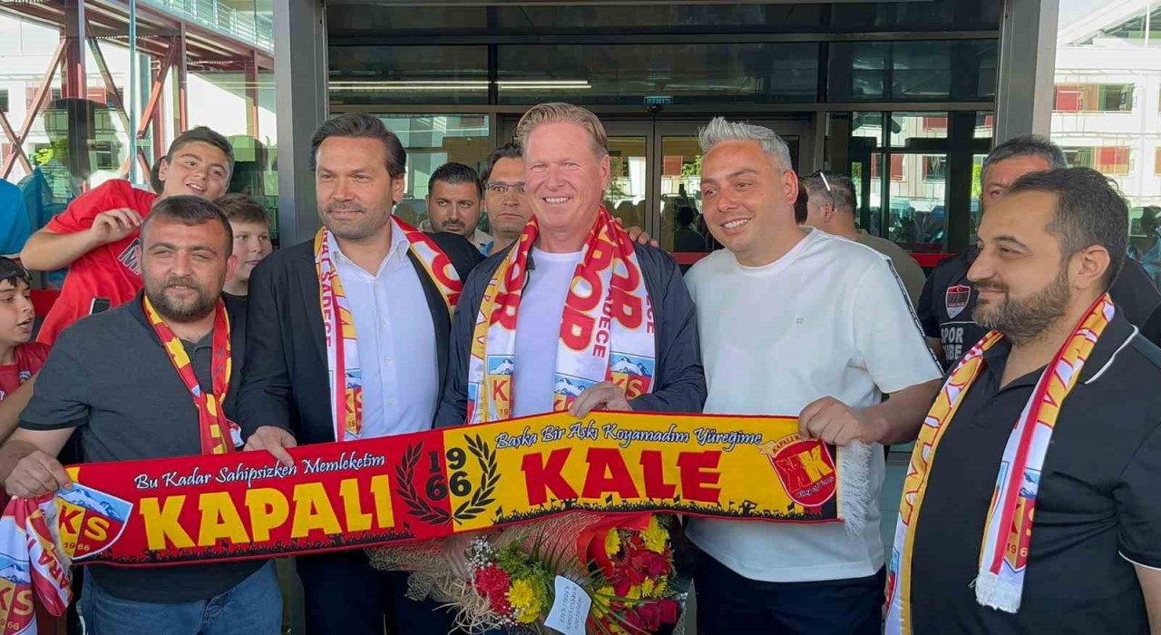 Markus Gisdol Kayseriye geldi