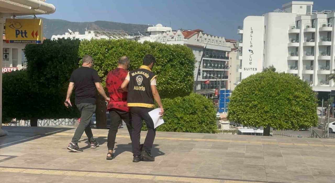 Marmaris plajlarında müstehcen çekim yapıp yayınlayan şüpheli tutuklandı