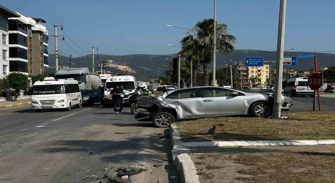 Milasta trafik kazası: 1 yaralı