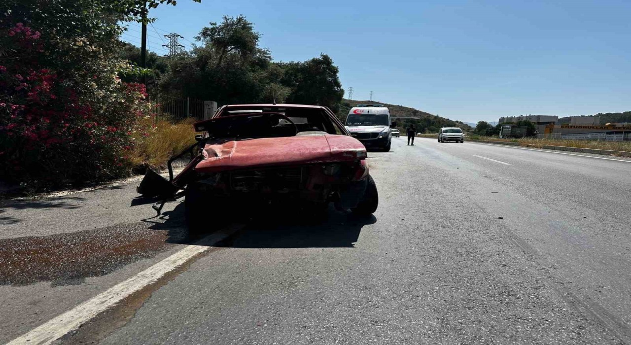 Milasta trafik kazası: 1 yaralı