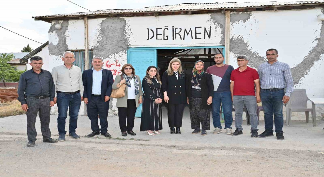 Milletvekili Ölmeztoprak, Doğanşehirde üreticilerle buluştu