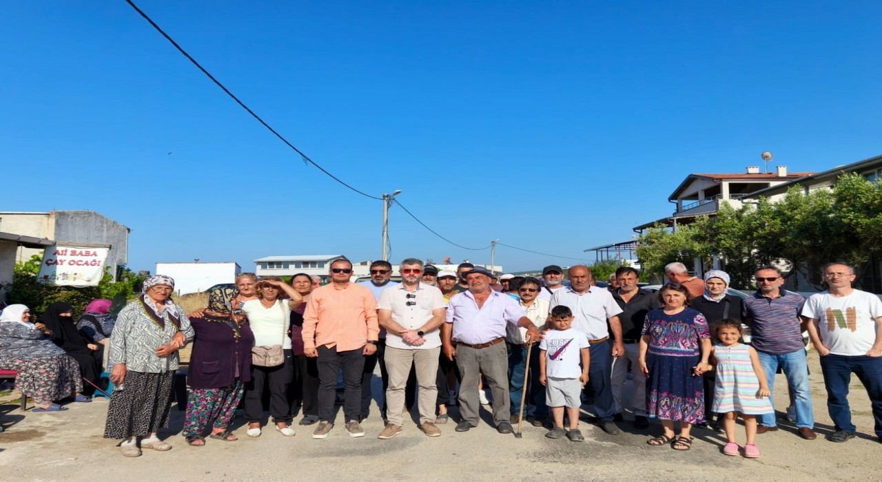 Mudanyada imar yasasına takılanlar seslerini duyurmak istiyor