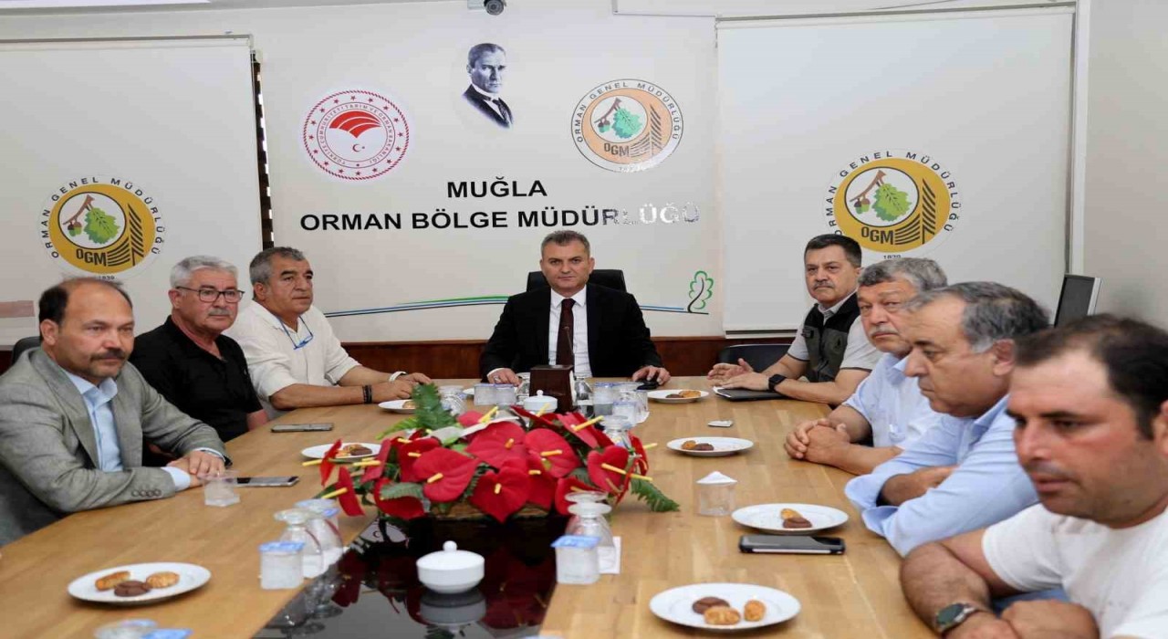 Muğlada orman kooperatifleriyle değerlendirme toplantısı yapıldı