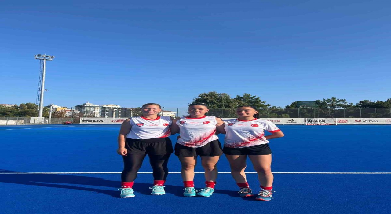 Muğladan üç genç sporcu U18 Hokey Milli Takımında