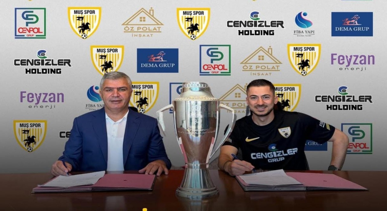 Muşsporda şampiyonluğun mimarlarından Halil Yılmaz yuvada kaldı