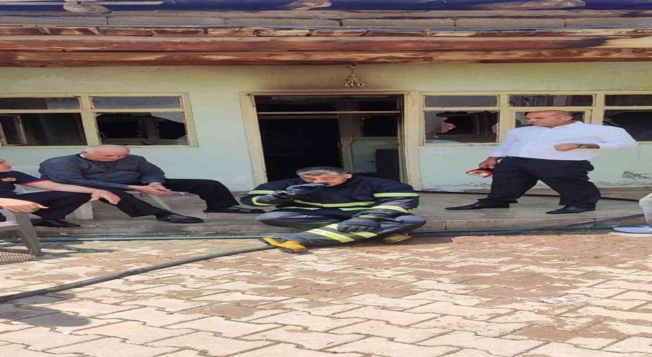 Muşta tek katlı evde yangın çıktı