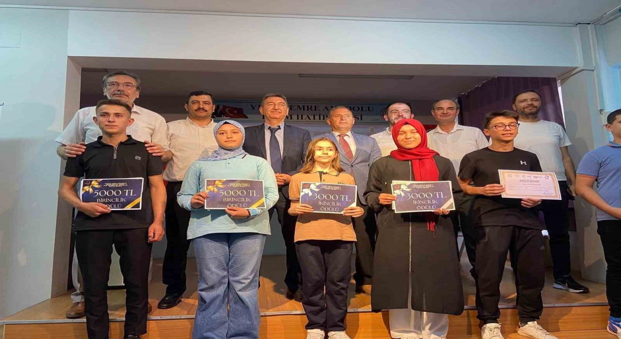 Namazla Varım Kompozisyon Yarışmasının Manisa birincisi Sarıgölden