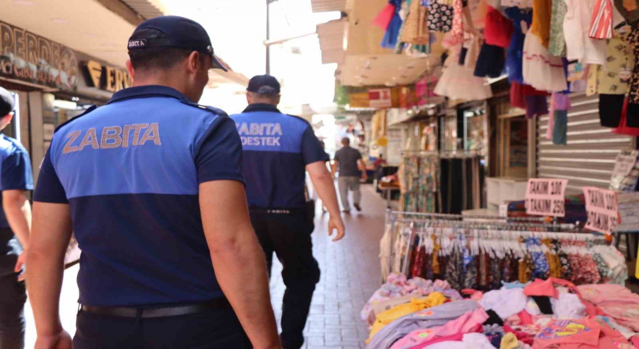 Nazillide zabıtanın denetimleri beğenildi