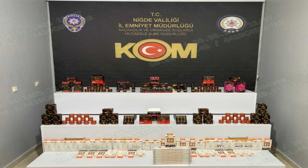 Niğdede kaçakçılara geçit yok