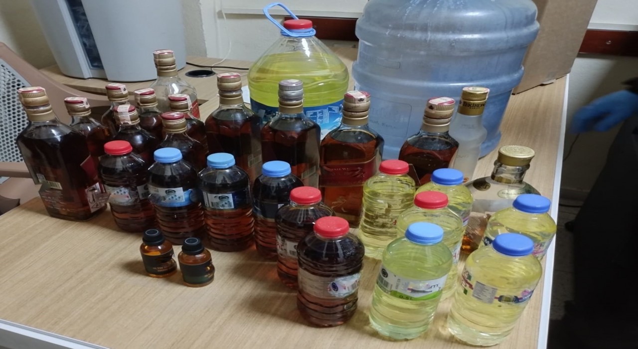 Niğdede sahte alkol operasyonu: 1 gözaltı