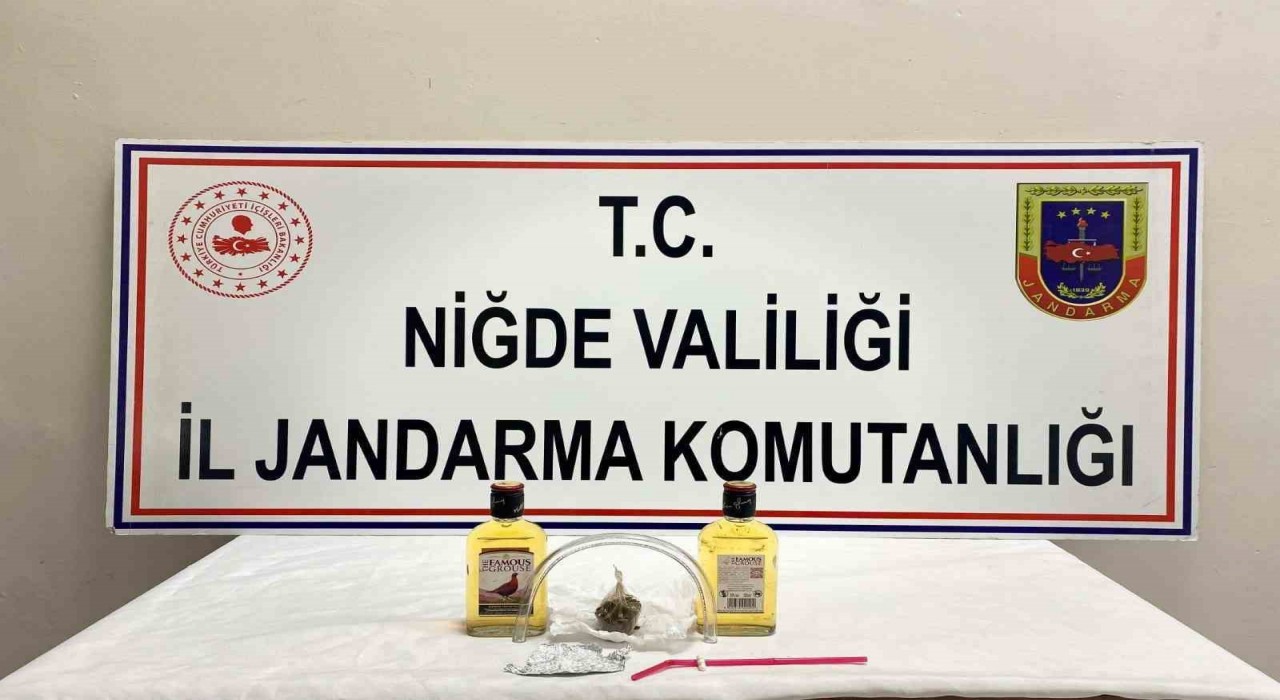 Niğdede uyuşturucu operasyonu: 1 gözaltı